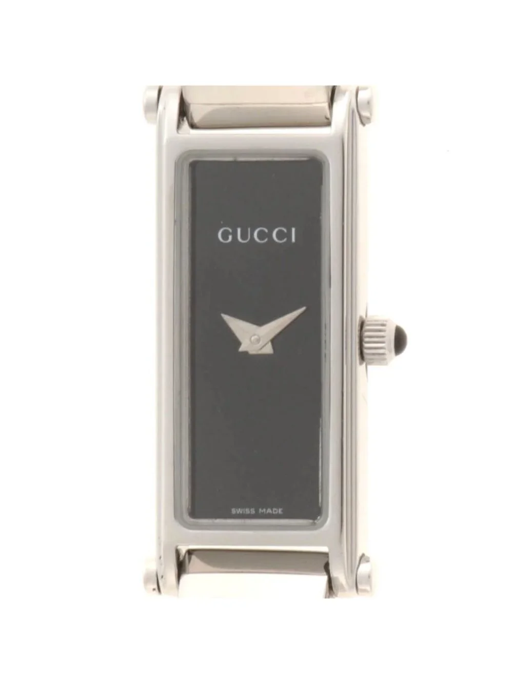 Gucci Watch Stainless Steel Black Dial Quartz
